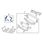 For Jeep Patriot 07-17 68636852AA Front Right Radiator Support Side Panel. Fixed Price $73.88.
