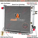 Row Aluminum Radiator For 2013-2018 Ram 2500 3500 4500 Pickup 6.7L L6 Diesel. Fixed Price $359.00.