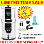 Crown Berkey 6 Gal Stainless Steel Housing Only W/ Spigot - No Filters. Fixed Price $239.99.
