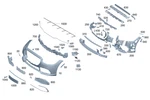 Genuine Mercedes-benz Air Duct Segment 223-885-25-02. Fixed Price $116.90.