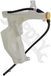 Apdty 714718 Coolant Reservoir Fluid Overflow Plastic Bottle Housing W/ Cap. Fixed Price $30.54.