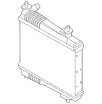 Genuine Bmw Auxiliary Radiator 17-11-8-095-285. Fixed Price $530.29.