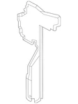 Genuine Nissan Radiator Support Air Deflector 21558-4MT0A. Fixed Price $50.92.
