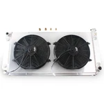 3ROW Radiator With 2*FAN 34"CORE For 1988-1999 Chevy C/k 1500 2500 3500 Luxerad. Fixed Price $270.00.