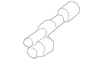 Genuine Nissan Engine Coolant Pipe Adapter 14075-JF01A. Fixed Price $58.29.