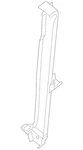 Genuine Nissan Radiator Support Side Panel 21550-EA210. Fixed Price $61.29.
