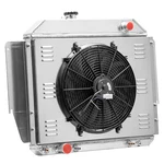 4-ROW Radiator+shroud Fan Fit Ford 1979 1991 E100 E150 E250 E350 Econoline V8. Fixed Price $379.00.
