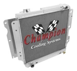1987-06 Jeep Wrangler Yj Champion 3 Row Alum Radiator CC2101. Fixed Price $302.05.