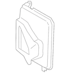 Genuine Bmw Side Duct 51-12-5-A1E-214. Fixed Price $40.47.