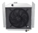 3 Row Discount Champion Radiator W/ 16" Fan For 1949 - 1952 Studebaker Pickup. Fixed Price $334.26.