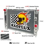 Full Aluminum Radiator Fit 2005-2013 2006 Chevy Corvette C6 6.0L 6.2L 7.0L V8. Fixed Price $122.00.