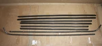 Genuine Original Mercedes-benz W123 S123 Ornamental Trim Side Molding Set X8 Oem. Fixed Price $255.00.