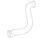 Genuine Mercedes-benz Charge Air Hose 204-528-26-82. Fixed Price $116.84.