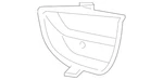 Oem Genuine Porsche Macan Air Duct Closed Black 95B121333A1E0. Fixed Price $94.00.