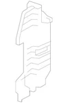 Genuine Hyundai Air Guide 29136-C2500. Fixed Price $82.79.