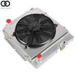 3 Row Aluminum Radiator W/ Fan Shroud Ford Mustang 1964-66 Falcon 1960-65 V8. Fixed Price $116.01.