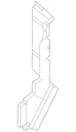 Genuine Mitsubishi Air Guide 7812A509. Fixed Price $37.01.