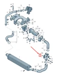 New Audi A5 Sportback 8T Intercooler Pressure Pipe 8K0145673AB 8K0-145-673-AB. Fixed Price $87.80.
