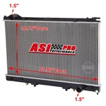 Aluminium Core Radiator For 1995 1996 1997-2000 Lexus 4.0L V8. Fixed Price $119.00.