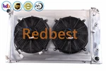 3 Row Alu Radiator Shroud Fan For 1975-1981 Oldsmobile Cutlass Delta 88 Omega. Fixed Price $189.05.