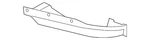 Genuine Bmw Side Cover 51-75-8-041-838. Fixed Price $190.96.