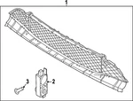 Genuine Ford Shutter Assembly LK9Z-8475-B. Fixed Price $352.19.