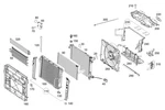 Genuine Mercedes-benz Cover For Air Inlet 172-505-02-88. Fixed Price $27.30.
