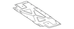 Genuine Mercedes-benz Radiator Support Splash Shield 232-620-71-03. Fixed Price $65.79.