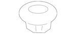 Genuine Nissan Radiator Assembly Lower Insulator 21507-AU400. Fixed Price $16.90.