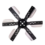 Derale 17" Heavy Duty Stainless Steel Reverse Rotation Flex Fan, Black Hub. Fixed Price $97.58.