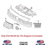 Genuine Oem Grille Cover Upper Radiator 2025-2026 Nissan Kicks 62322-7LG0A. Fixed Price $132.99.