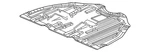 Genuine Honda Radiator Support Splash Shield 74119-3D4-A00. Fixed Price $106.43.