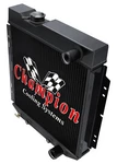 Champion 3 Row Black Finish Radiator For 1962 - 1965 Mercury Comet V8 Engine. Fixed Price $319.53.