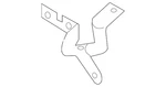 Genuine Nissan Radiator Support Side Panel 62552-1EA2A. Fixed Price $35.17.