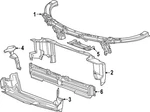 Genuine Gm Radiator Support Baffle 85621647. Fixed Price $33.81.