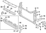 Genuine Audi 2019-2024 Sight Shield 4KE-807-082-9B9. Fixed Price $85.82.