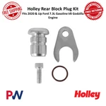 Holley Rear Heater Block-off Kit Zinc-plated Finish Steel Ford 7.3L Godzilla. Fixed Price $48.90.