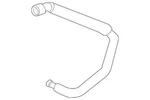 Oem New Ford 1997-2005 Taurus Mercury Sable Radiator Hose Genuine YF1Z8075AA. Fixed Price $68.03.