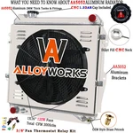 Row Radiator+shroud Fan Kits For 1988-95 94 Toyota Pickup 4RUNNER SR5 Dlx 3.0L. Fixed Price $279.00.