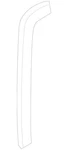 Genuine Mercedes-benz Seal Strip 463-505-00-00. Fixed Price $56.70.