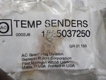 Engine Coolant Temperature Sender-temp Switch With Gauge Acdelco 25037250. Fixed Price $15.99.