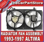 Dual Radiator Ac A/c Cooling Fan Motor & Shroud Assembly For 93-97 Nissan Altima. Fixed Price $49.99.