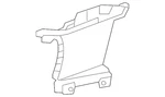 Genuine Acura Brake Air Duct 71117-TJB-A50. Fixed Price $25.01.