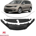 Fits Chrysler Pacifica 2017-20 Front Grille W/molding & Panel Valance 68228996AC. Fixed Price $176.99.