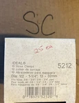 (10) Ideal 5212 Worm Gear Hose Clamps Sae # Size 1/2" 1-1/4" Diameter. Fixed Price $9.00.