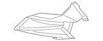 Genuine Audi Air Duct 4H0-117-335-D. Fixed Price $128.38.