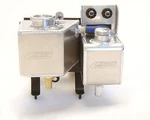 Stock Canton 02-06 Mini Cooper Aluminum Power Steering & Coolant Fill Tanks. Fixed Price $373.00.