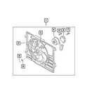 Genuine Mopar Fan Module 68332516AA. Fixed Price $259.84.