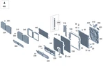 Genuine Mercedes-benz Air Duct Segment 167-505-37-00. Fixed Price $55.72.