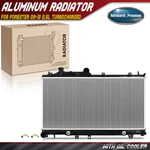 Radiator W/ Oil Cooler Subaru Forester 09-13 2.5L Turbocharged Auto Trans.. Fixed Price $98.59.